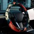 thumbnail image 6 of Fish 15.5 Inch Car Wheel Cover, Steering Wheel Cover, Printed PVC Leather Auto Accessories, 6 of 6