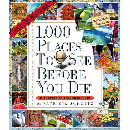 1,000 places to see before you die picture-a-day wall calendar 2019 (other): (Best Places To Dive)