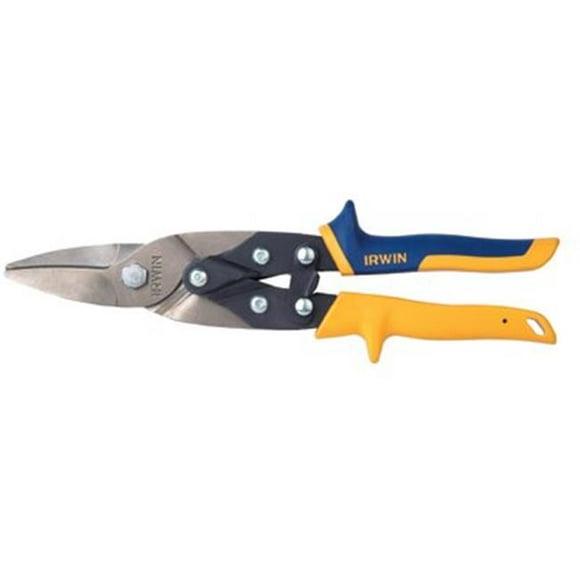 Irwin 586-2073113 103 Aviation Snip Compound Leverage Cuts Straigh