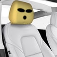 thumbnail image 4 of Funny Car Headrest Cover Soft Stretch Car Seat Headrest Protector Personalized Auto Interior Decoration Cushion Cover, Comfortable Fit Durable Elastic Easy Install For Car Interior Daily Driving Use, 4 of 6
