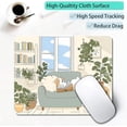 thumbnail image 3 of Custom Mouse Pad with Non-Slip Rubber, Small Square Design for Wireless Laptop & Computer Mouse Pads for Desk, 9.5 x 7.9 inch Smooth Surface for Gaming & Office, 3 of 10