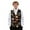 Book Cat, variant on Yuyamidu Book Print Men's Suit Vest Cat Casual Waistcoat Vest for Men Leisure Dress Business Vests for Wedding Party Tuxedo V-neck Waistcoat with Pockets Size M