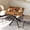 Rustic Brown, variant on Rustic Brown Particle Board Square Side Table - 31.50 in X-Frame for Living Room