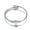 F, variant on Jewelry 26 Letters Stainless Steel Wire Bracelet Heart-shaped Bracelet