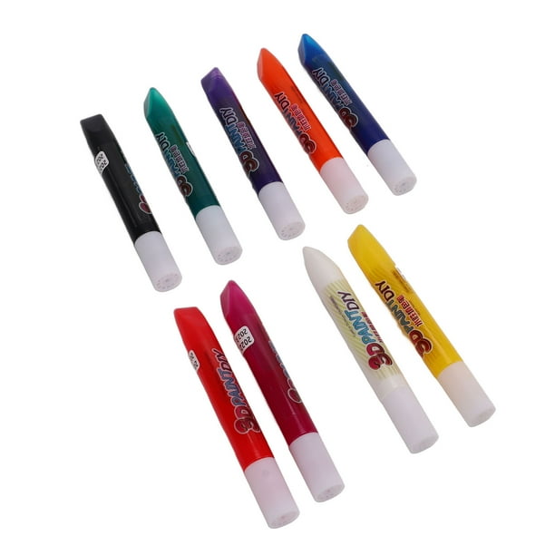 Epoxy Paint Pen, Water Based Coloring Pen Liquid Resin 9 Colors For DIY