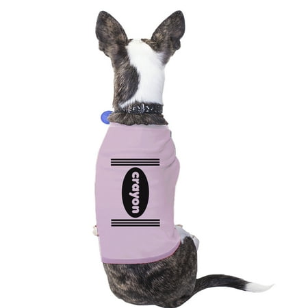 crayon small dog shirt cute halloween costume tshirt for small pets