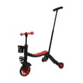 thumbnail image 1 of Triciclo infantil de juguete deportivo, equipo resistente, fácil de usar, bicicleta de equilibrio multiusos 3 Rojo con asa de empuje, 1 of 8
