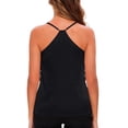 thumbnail image 4 of Laqbezok Women's Ombre Sequin Tank Top, Sparkly Gradient Spaghetti Strap Camisole, Sexy Racerback Party Outfit, 4 of 4