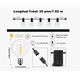 thumbnail image 3 of Guirnalda De Luces 25 Focos De Exterior Impermeable Led, 3 of 4