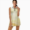 thumbnail image 2 of yellow brick,Brick Stone Sports Dresses Women Tennis Dress Outdoor Badminton Golf Quick-Drying And Breathable Sports Dress, 2 of 4