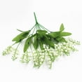 thumbnail image 2 of 2 PCS Fake Flower Artificial Bouquets Vase Teal Bride Green, 2 of 8