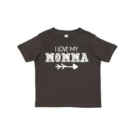 

Inktastic I Love My Momma with Arrow Gift Toddler Boy or Toddler Girl T-Shirt