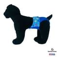 thumbnail image 2 of Barkertime Blue Anchors on Blue Waterproof Premium Dog Diaper - Made in USA, 2 of 6