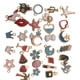 thumbnail image 1 of Jumpingount 1 paquete de dijes esmaltados, colgantes de Metal hueco de aleación antigua mixta, Kits de fabricación de joyas hechas a mano, artesanías Ropa, zapatos y accesorios Miscelánea Jumpingount AP009124-00, 1 of 6