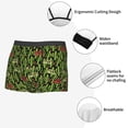thumbnail image 6 of KLL Green Cacti And Red Chili Men's Cotton Boxer Briefs Underwear-XX-Large, 6 of 7