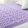 thumbnail image 6 of Best Price Mattress 3" 5-Zone Memory Foam Mattress Topper with Lavender Infusion, Twin, 6 of 10