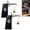2pcs, variant on Ghost Bookshelf Lantern, Vintage Ornate Gothic Book Nook Insert Hanging Lighting, Warm White LED Nightlight Reading Sitter Decor