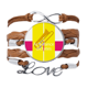 thumbnail image 1 of Como   equilibrio   dicta Pulsera de cuero Negro trenzado pulsera de cuerda de amor Unbranded M, 1 of 3