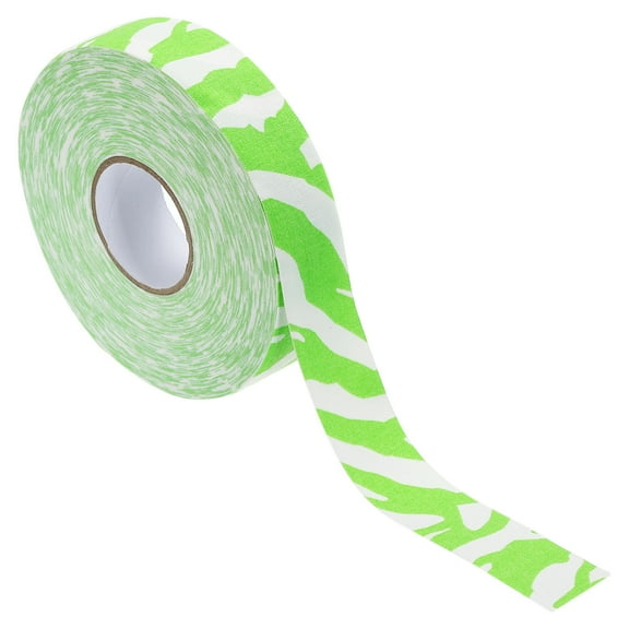 1"X27 Yard Hockey Tape Multipurpose Grip Protector for Hockey Stick Blade Bat, Green Texture