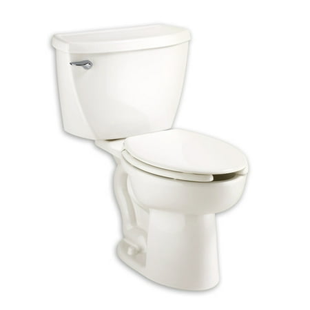 - American Standard 2462.016.020 Cadet Elongated Two-Piece Pressure-Assisted 1.6 GPF Toilet with 12