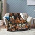 thumbnail image 4 of Personalised Photo Blanket Customized Blanket Picture Blanket Personalised for Kids Adults Birthday Anniversary Wedding Valentines Christmas Personalized Gifts 10 Photos 4 Size, 4 of 6