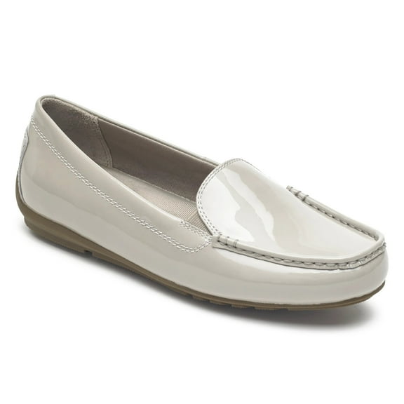 Rockport Women's Total Motion Driver Moc SMOG Patent Loafers 6.5W