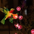 thumbnail image 1 of 1pc Luces LED de Exterior con Flores, Mariposas y Colibrí - Luces Solares para Jardín, Adecuadas para Senderos, Césped y Patio - Luces Colgantes de Hierro Duraderas con  Fácil,, 1 of 9