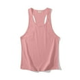 thumbnail image 4 of Leey-World Shaping Tank Tops for Men Sleeveless T Shirts for Men Men's Stretch Cool Dry Muscle Tank Tops Crewneck Sleeveless Workout Shirts Hot Pink,XL, 4 of 6