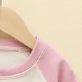 thumbnail image 5 of Lopecy-Sta Children's Long Sleeved Shirts for 3-13 Years Boys Girls Shirts Long Sleeve Cotton Color Block Raglan Sleeve Crewneck Baseball Tops Tees for Kids, 5 of 9