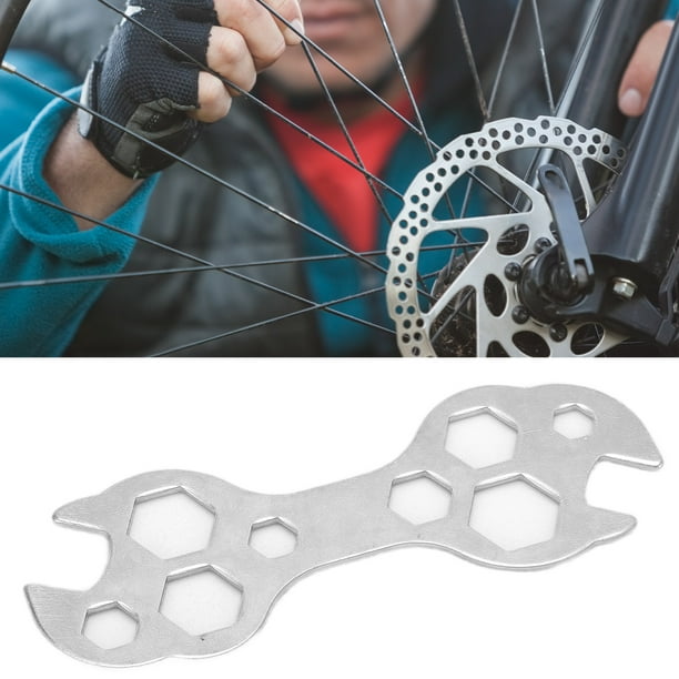 Llave Llave Plana Llave Hexagonal Múltiple Función Acero bicicleta llave hexagonal para reparación de bicicletas
