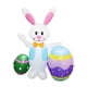 thumbnail image 4 of Modelo inflable de Pascua,Conejito inflable de Pascua con huevo colorido de dibujos animados,Conejo de Pascua inflable grande novedoso,Accesorios decorativos inflables de conejo de, 4 of 9