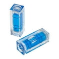 thumbnail image 1 of 2pcs 29x10x10mm Square For Spirit Level Horizontal Precision Bubble Measuring Tools Blue, 1 of 7
