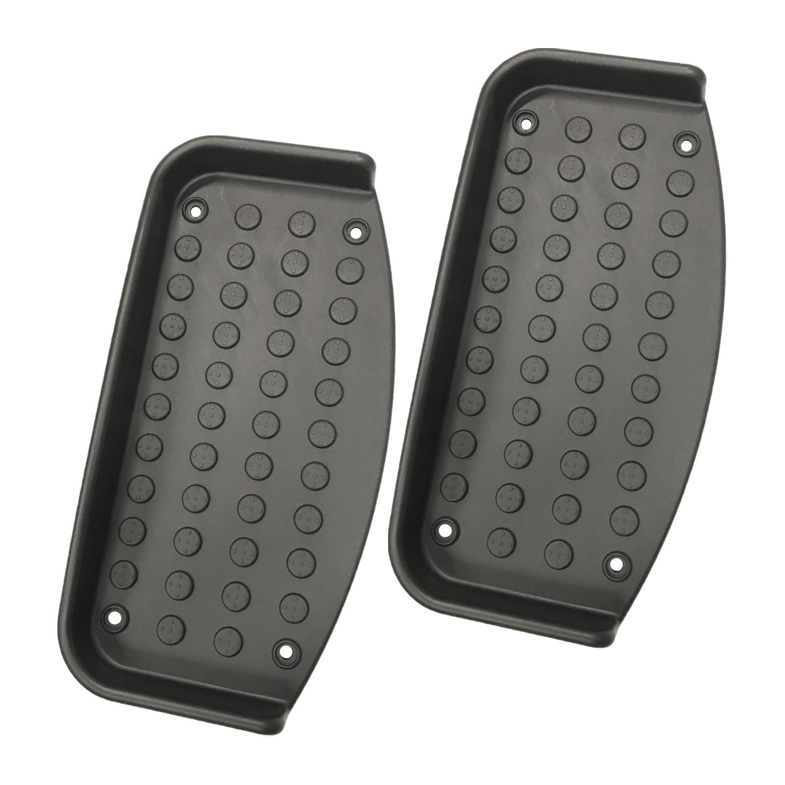 2x Portable Elliptical Machine Pedals Durable Simple to Install Household Walking Machine Pedals for Exercise Office Home Gym Indoor Parts