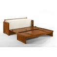 thumbnail image 7 of NIGHT & DAY Furniture Murphy Cube Cabinet Bed (Beadboard Cherry), 7 of 7