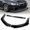 Painted Black, variant on Stay Tuned Performance Front Bumper Spoiler Lip For 2008-2015 Mitsubishi EVO X R-Style Painted Black