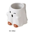 thumbnail image 3 of CJiaWei Mug White Halloween Mug Ceramic Coffee Mug Cute Halloween Mug Mug Decoration For Men And Women Teenagers, 3 of 6