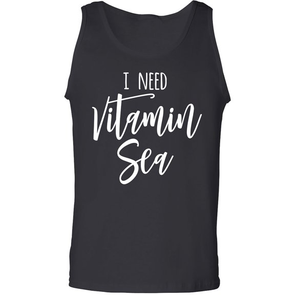 I Need Vitamin Sea Adult Tank Top