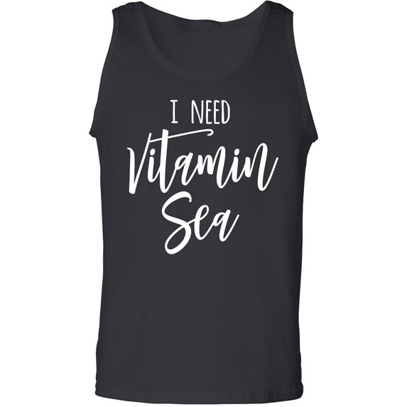 I Need Vitamin Sea Adult Tank Top
