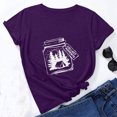 thumbnail image 2 of Summer T Shirt for Women Funny Graphic Tees Print Shirts Short Sleeve Casual Basic Birthday Party Tee Tops Blouses, 2 of 6