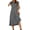 Black Floral, variant on Fantaslook Dresses for Women Summer Casual Boho Dress Floral Print Ruffle Sleeve Midi Beach Dresses