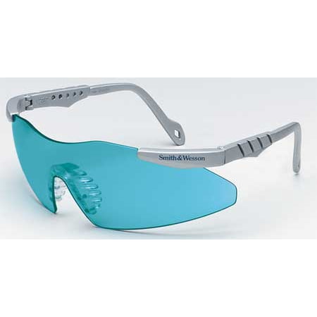 Smith & Wesson Wristband - SMITH & WESSON Safety Glasses,Teal 19830