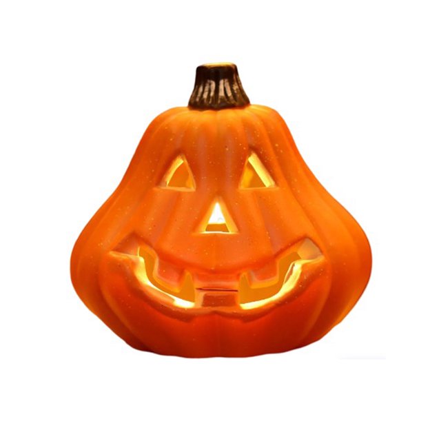 Billuyoard Calabaza Linterna Calabazas Linterna Accesorios Suministros para fiestas Adorno luminoso Diseño de escena Lámpara de Halloween Decoración Iluminación navideña Tipo 2 Billuyoard HA067724-02