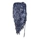 thumbnail image 5 of Bufanda de Cintura de Danza de Vientre Turbante de Cadera con Lentejuelas larga Irregular Elegante para Mujer Bailarina Azul s Baoblaze Bufanda larga de cadera para danza del vientre, 5 of 8