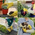 thumbnail image 4 of HANDLANDY Rose Gloves for Men & Women, Long Leather Gardening Gloves Thorn Proof, Best Garden Gifts & Tools for Gardener, 4 of 7