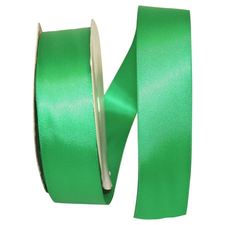 UPC: 0604947226211 | JAM Paper Satin Double Face Emerald Polyester Ribbon  1800  x 1.5