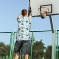 thumbnail image 5 of Sikiie Turtle Basketball Jersey Reversible Men's Mesh Athletic Sports Shirts Training Practice S-4XL3X-Large, 5 of 6