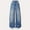 BU1, variant on Girls Baggy Jeans Distressed Denim Pants Elastic Waist Wide Leg Jeans for Girls Kids Loose Fit Girls Jeans 4-5 Years