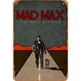 thumbnail image 1 of Placa Metal Vintage Mad Max Pintura Hierro Rectangular Arte Pared Del 30x40cm, 1 of 9