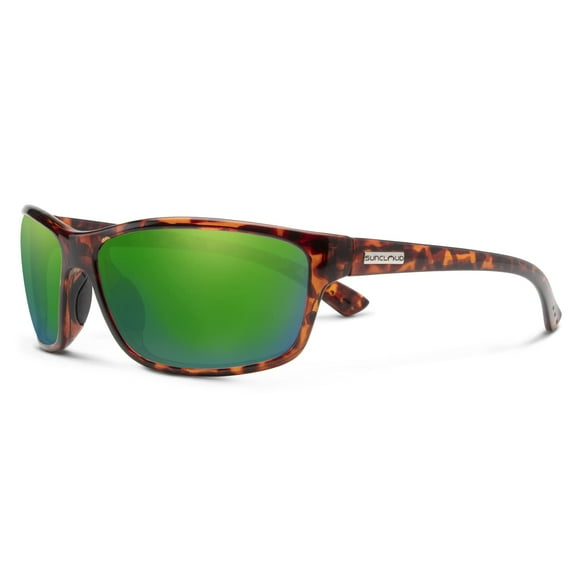 Gafas de sol Suncloud Sentry Polarizadas con montura carey y lentes de policarbonato verde