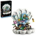 thumbnail image 1 of LEGO Disney The Little Mermaid Royal Clamshell 43225 Collectible Adult Building Set, Gift for Disney Princess Movie Fans Ages 18 and Up, Featuring Ariel, Ursula, King Triton, Sebastian and Flounder, 1 of 2